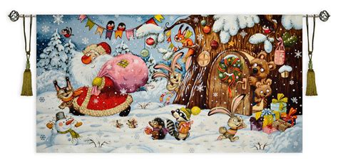 Have A Wonderful Christmas Large Tapestry Wall Hanging