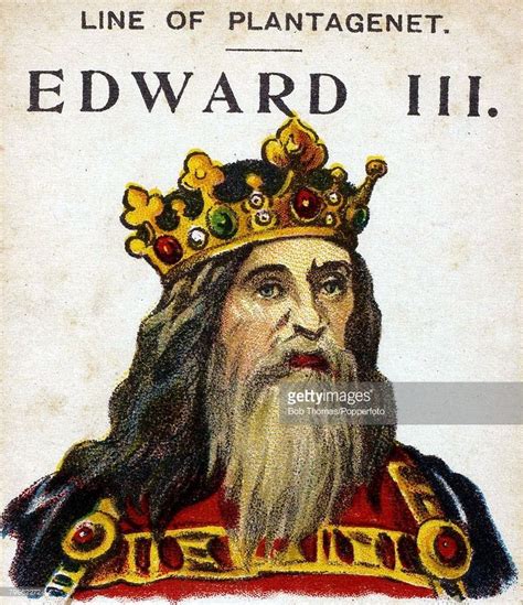 English Royalty Illustration King Edward Iii King Of England