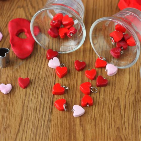 Add a tablespoon of cornstarch in a container. Heart Charms (DIY) - Savvy Naturalista