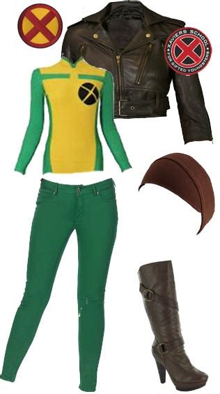 Rogue X Men Rogue Costume Epic Clothes Easy Costumes