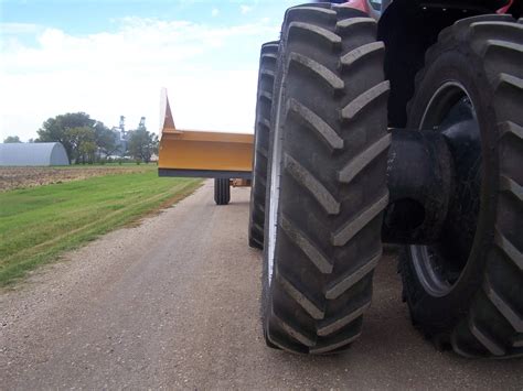 Rear Steer Pull Type Grader