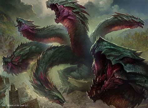 Hydra Omnivore Fantasy Artist Fantasy Monster Fantasy Beasts