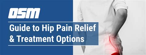 Guide To Hip Pain Relief And Treatment Options Orthopedic And Sports Medicine