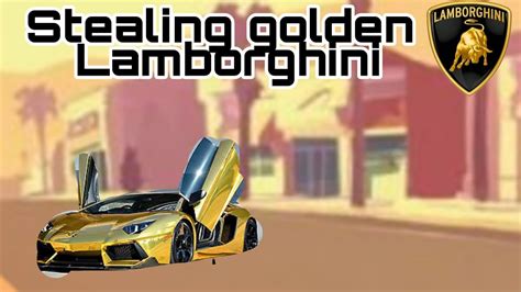 Stealing Golden Lamborghini From Richest Country Mrxjokeryt Gta San