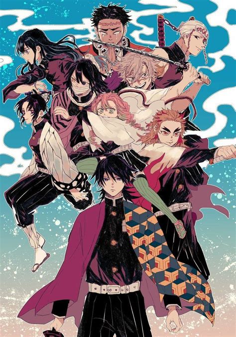 I hope that kimetsu no yaiba is a recurring anime and not only lasts for the confirmed 26 episodes. Wallpaper Kimetsu no yaiba | Los Pilares KnY | Anime demon, Anime, Slayer anime