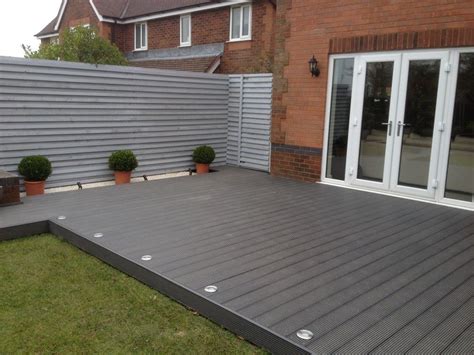 Insulated garden rooms from composite garden buildings are high performance and low maintenance, ideal for offices & studios. Composite Decking Appleton Warrington | Patio deck designs ...