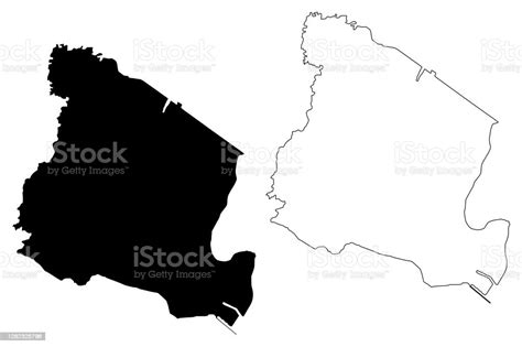 Essex County New Jersey Map Vector Illustration Scribble Sketch Essex Map Stock Illustration