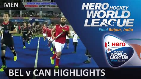 Belgium v Canada Match Highlights #HWL2015 #Raipur - YouTube