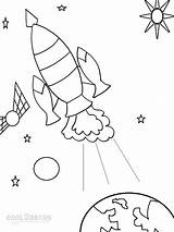 Coloring Spaceship Printable Cool2bkids Sheets sketch template