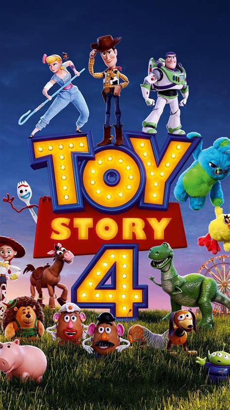 Toy Story 4 2019 Phone Wallpaper Moviemania Filmes De Animação