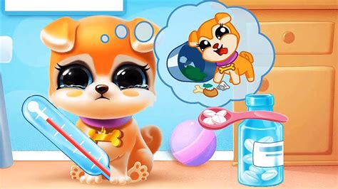 Puppy Care Fun Baby Games Play With Puppy Doctor And Makeover Animals