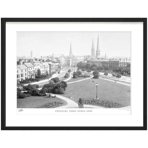 The Francis Frith Collection Coventry Three Spires C1890 Print