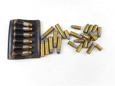 Assorted 38 Special And 32 S And W Including Leather Ammo Clip
