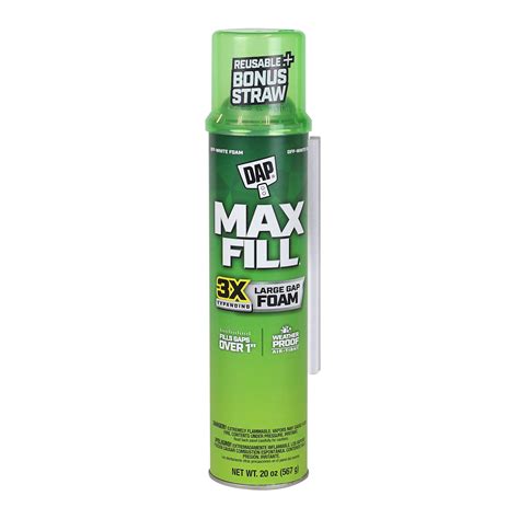 Max Fill Triple Expanding Foam 20oz Hamilton Distributing