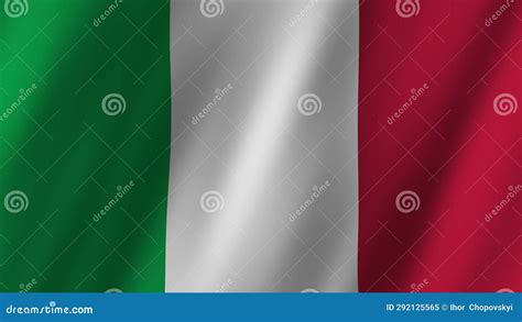 Italy National Flag Flag Of Italy Footage Video Waving In Wind