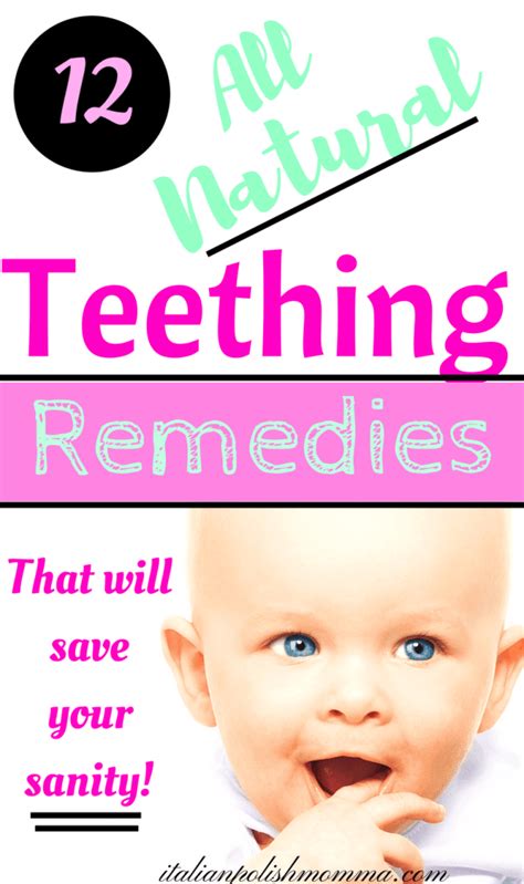 12 All Natural Teething Remedies That Will Save Your Sanity
