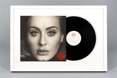 Adeles 25 Custom Framed Vinyl Album