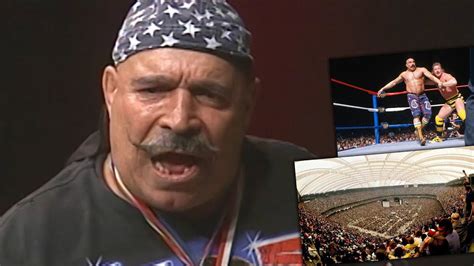 Iron Sheik Shoots On Humbling Brian Blair WrestleMania III From