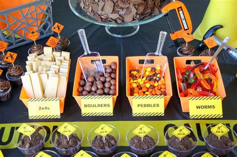 48 Construction Theme Birthday Party Decor And Food Ideas { And Favors