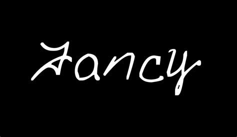 Fancy Nancy Free Font