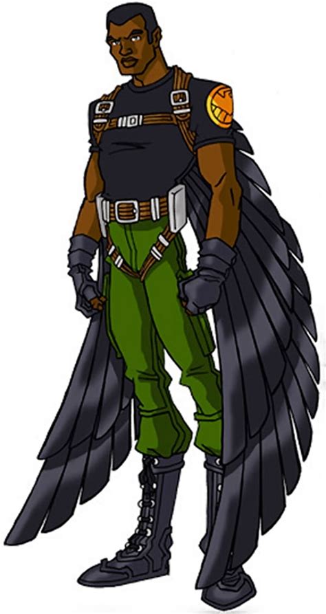 Falcon Ultimate Marvel Comics Shield Sam Wilson Profile