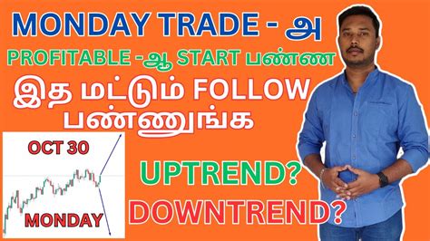 Monday Trade அ Profitable ஆ Start பண்ண இத மட்டும் Follow பண்ணுங்க