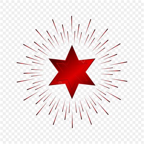 Light Star Shine Vector Png Images Red Light Star Clipart Star
