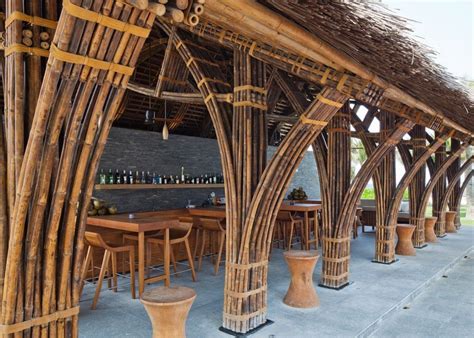 Luxurious Bamboo Beach Bar And Restaurant Bolsters Spa In Vietnam