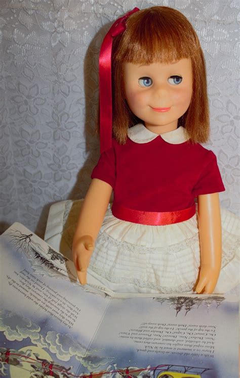 Charmin Chatty Cathy ~ Vintage Auburn Haired Blue Eyed ~ Excellent