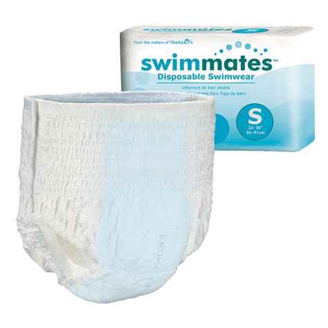 Swimmates Disposable Adult Swim Diapers Small 22 Buy Online In