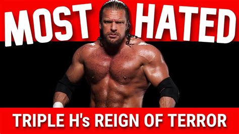 Why Triple H Was The Most Hated Man In Wrestling Wrestling Documentary