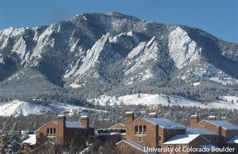 University Of Colorado Boulder University Of Colorado Boulder