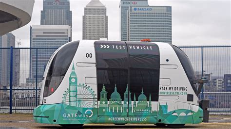 public in greenwich to test driverless vehicles for the first time itv news london