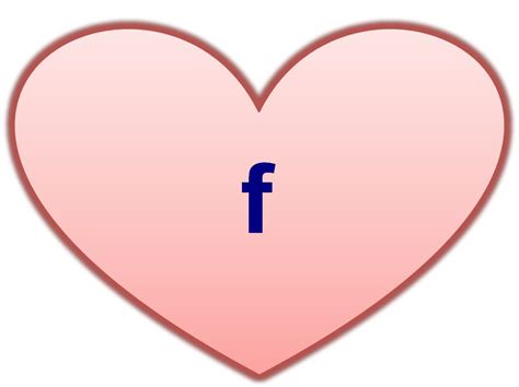 Facebook Heart Symbol Icon