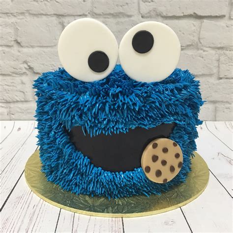 Crissas Cake Corner Cookie Monster Smash Cake