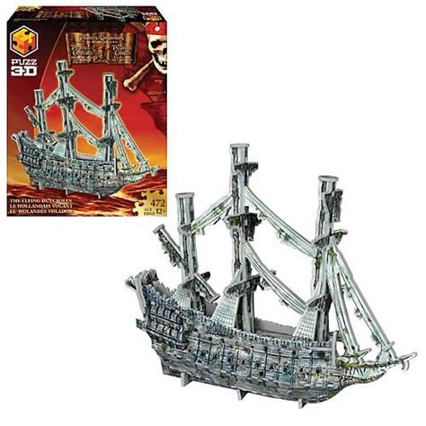 Pirates Of The Caribbean Flying Dutchman Puzz 3d Puzzle Hasbro