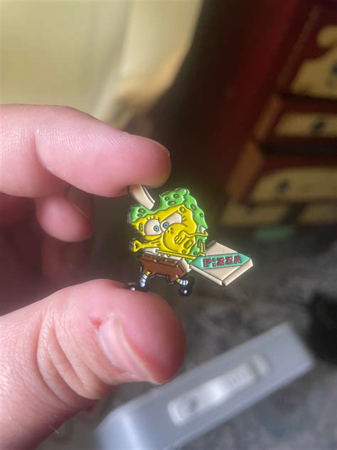 My Spongebob Pin Arrived Today Rdominos