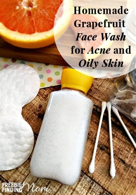 Homemade Face Wash For Acne And Oily Skin Recipe Grapefruit Face Wash