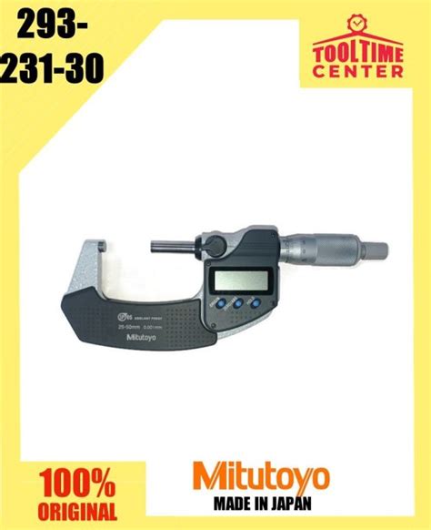 Mitutoyo Digmatic Coolant Proof Micrometer 25 50mm Model 293 231 30