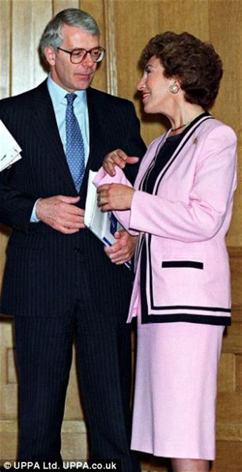 edwina currie how i celebrated the downfall of john major with a £7 000 facelift daily mail