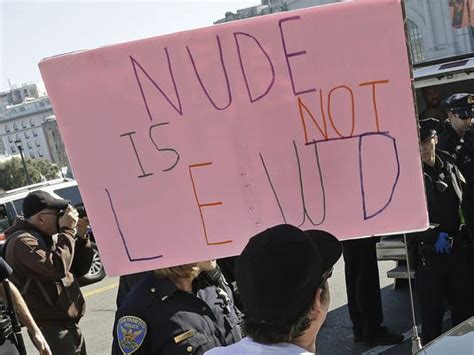 4 arrested for defying san francisco s nudity ban
