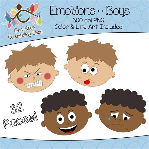 New Product :: Emotion Clip Art