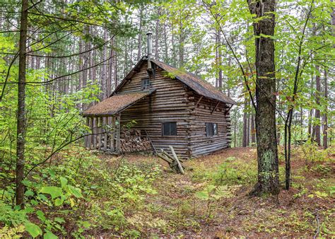 Rustic Cabin In The Woods Photograph By Pierre Leclerc Photography Pixels