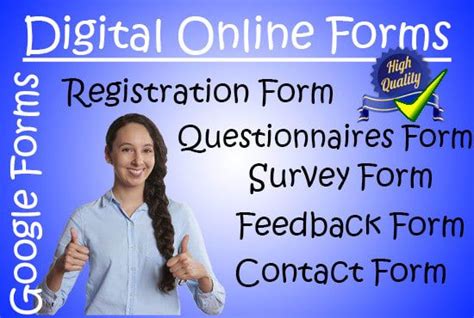 You can create a google form by following. I will make any type of online form, survey using, google ...