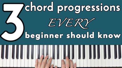 Common Chord Progressions Every Beginner Should Know YouTube