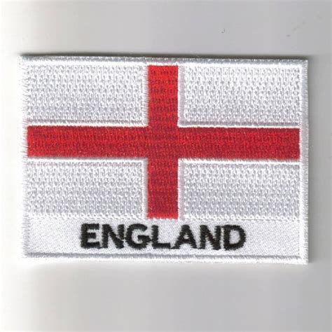England Embroidered Patches Country Flag England Patches Iron On