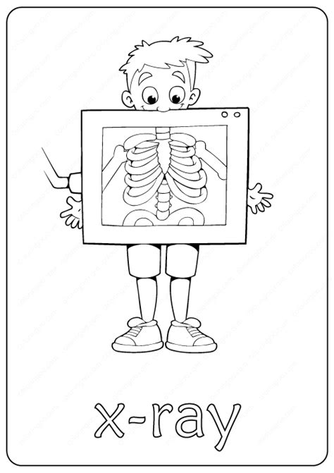 32 Coloring Page Of Xray Free Wallpaper