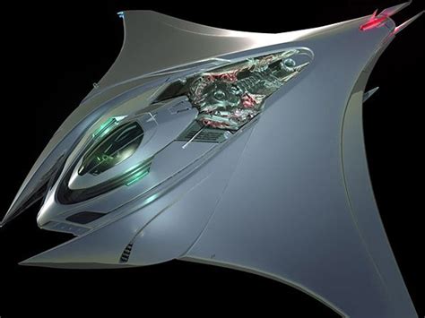 Mantaray Concept Spaceship On Behance Spaceship Concept Spaceship