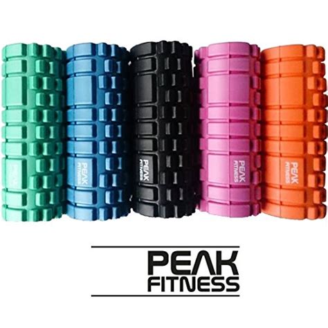 Peak Fitness Trigger Point Massage Foam Roller Available In Choice Of