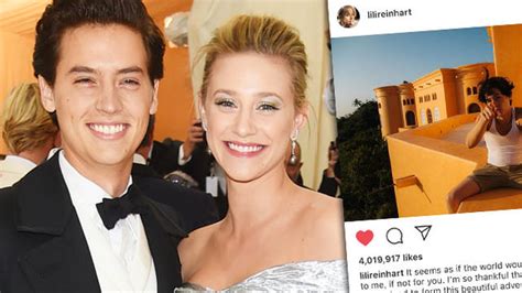 Lili Reinharts Birthday Message To Cole Sprouse Will Actually Make You